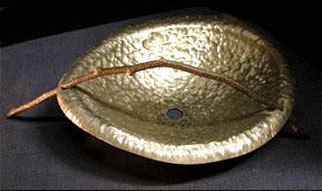 Ebony, nickel silver, maple whips, copper. 2000-2004
